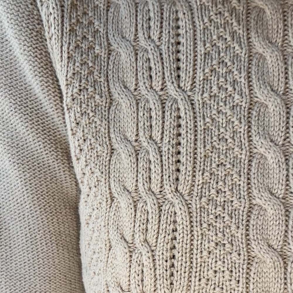 Tan knitted women’s turtleneck Sweater Liz Claiborne - Picture 6 of 6